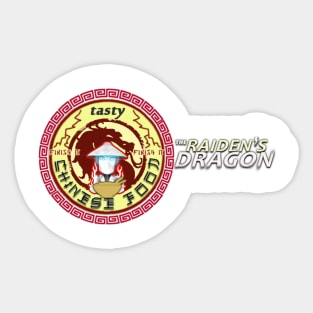 The Raiden s Dragon - chinese food Sticker